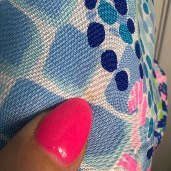 Lilly Pulitzer Bal Harbour Palazzo Pant Multi Hidden Treasure Size Small - Picture 10 of 16